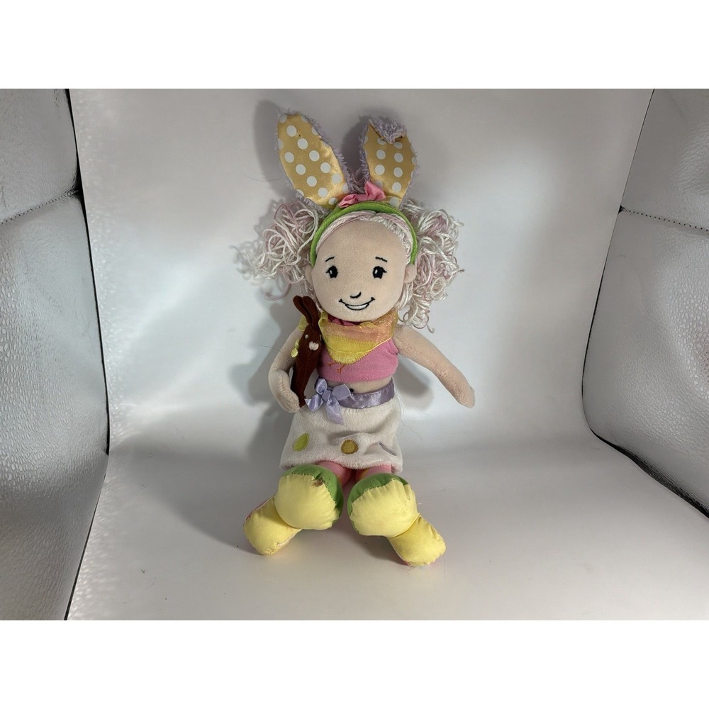 2000 Plush Clara Manhattan Toy Groovy Girls Blonde Yarn Hair Normal Wear For Age